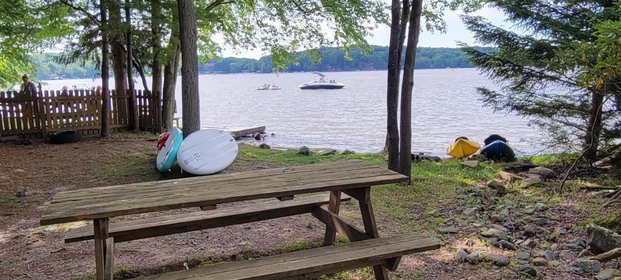 5 Bdr Cabin Game Rm Large Deck Fireplace Firetable Lake Harmony Exterior foto